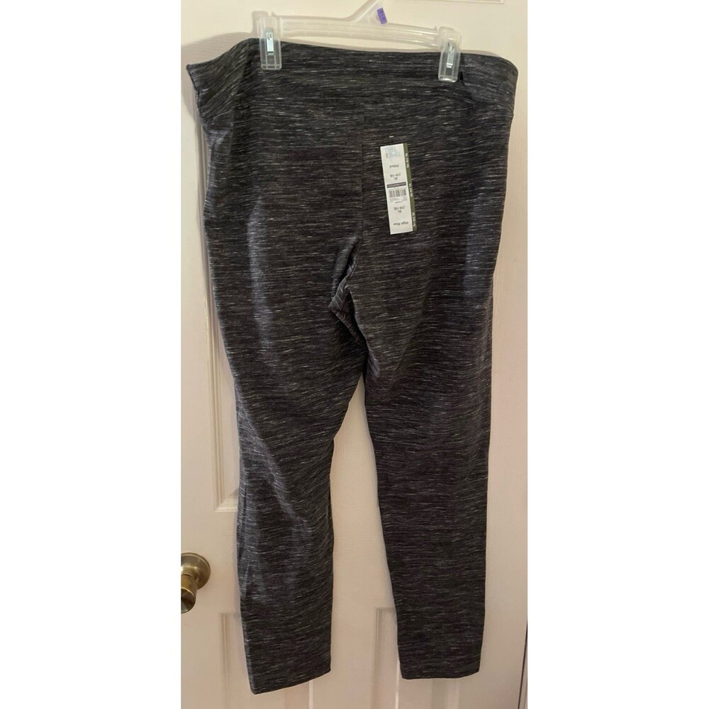 Time and Tru women’s dark Gray heathered high Rise leggings Xl 16/18 NWT